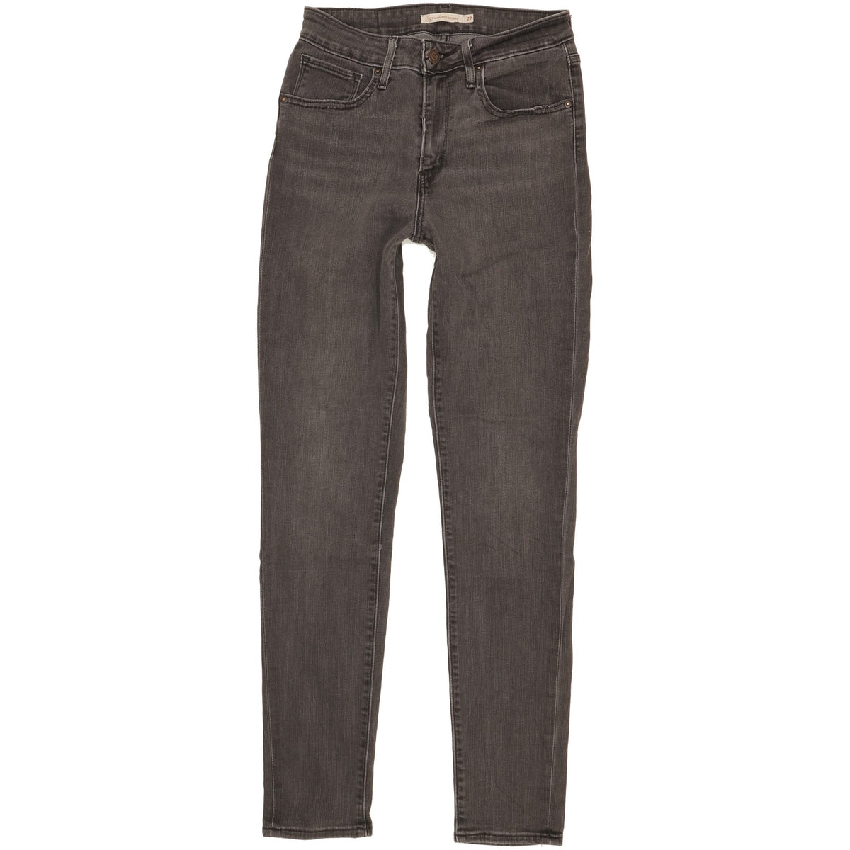 Levi's 721 Women Grey Skinny Slim Stretch Jeans W27 L30
