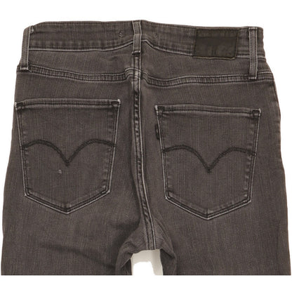 Levi's 721 Women Grey Skinny Slim Stretch Jeans W27 L30
