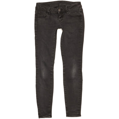 G-Star 3301 Deconst Women Black Skinny Slim Stretch Jeans W27 L27