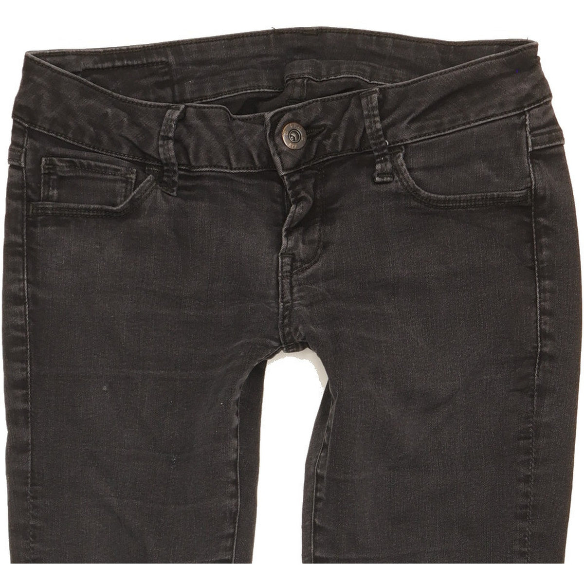 G-Star 3301 Deconst Women Black Skinny Slim Stretch Jeans W27 L27