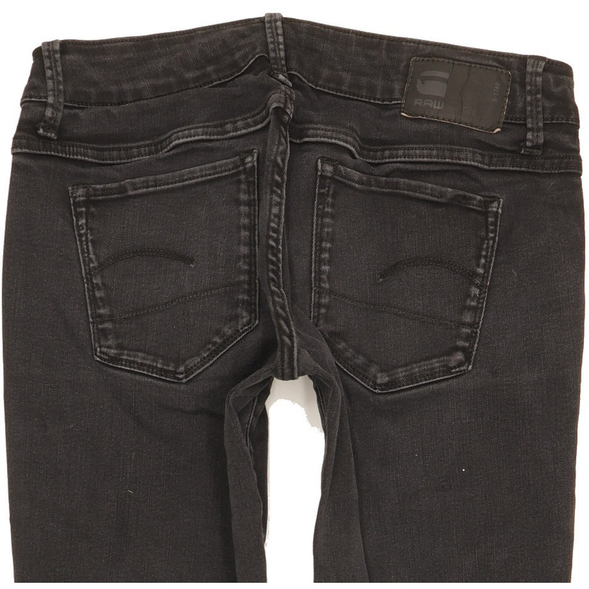 G-Star 3301 Deconst Women Black Skinny Slim Stretch Jeans W27 L27