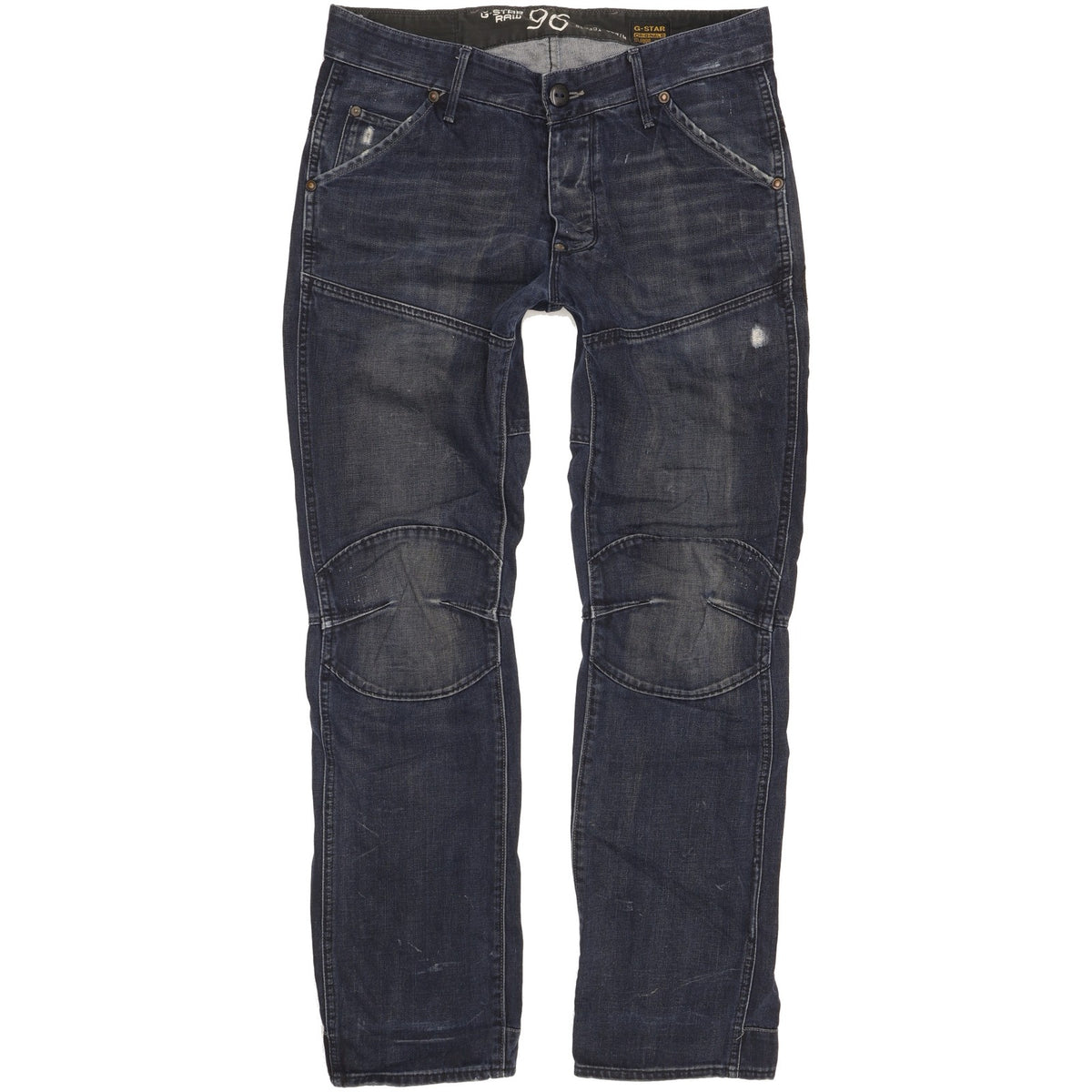 G-Star Elwood Heritage Men Blue Straight Regular Jeans W32 L31