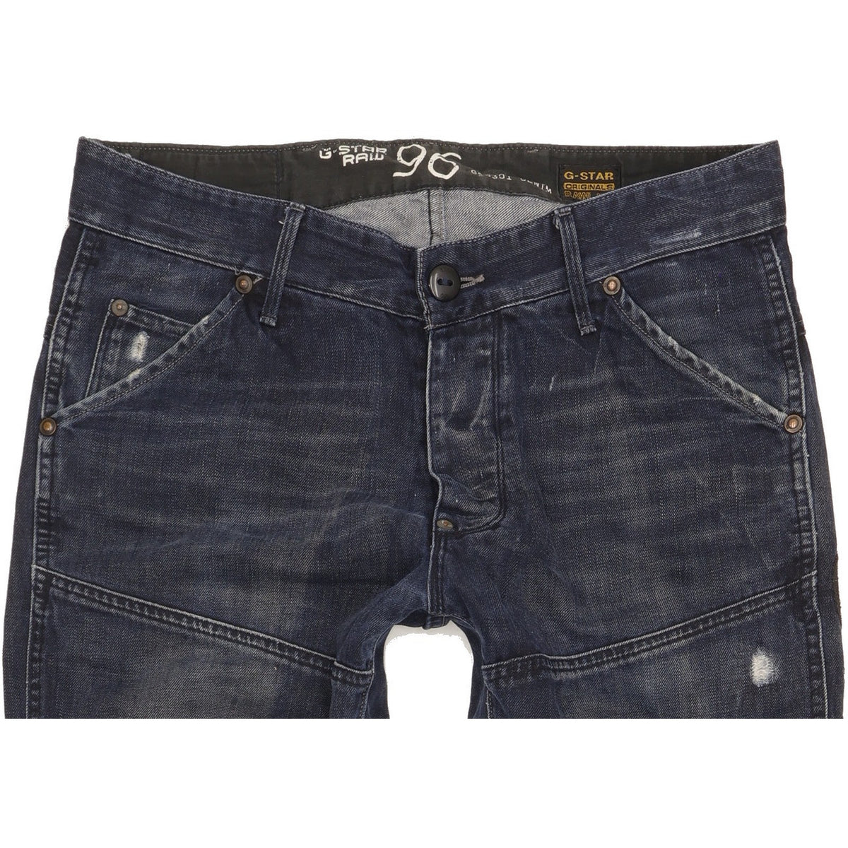 G-Star Elwood Heritage Men Blue Straight Regular Jeans W32 L31