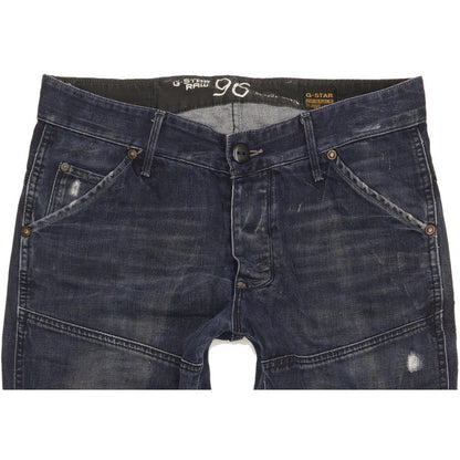 G-Star Elwood Heritage Men Blue Straight Regular Jeans W32 L31