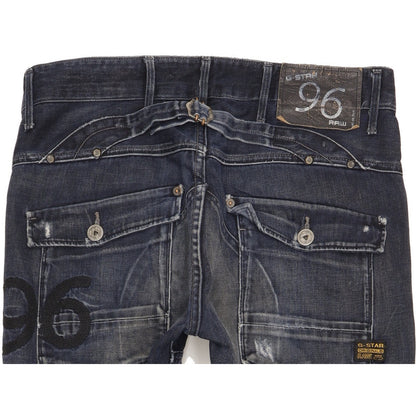 G-Star Elwood Heritage Men Blue Straight Regular Jeans W32 L31