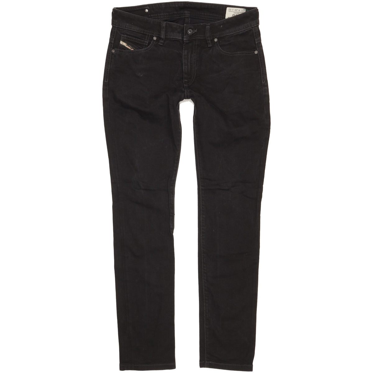 Diesel Floy Men Black Skinny Slim Stretch Jeans W29 L31