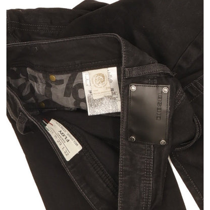 Diesel Floy Men Black Skinny Slim Stretch Jeans W29 L31