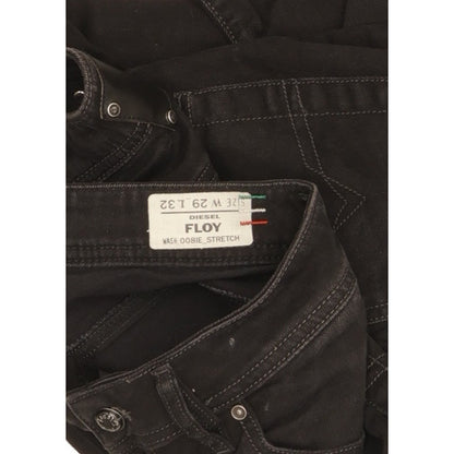 Diesel Floy Men Black Skinny Slim Stretch Jeans W29 L31