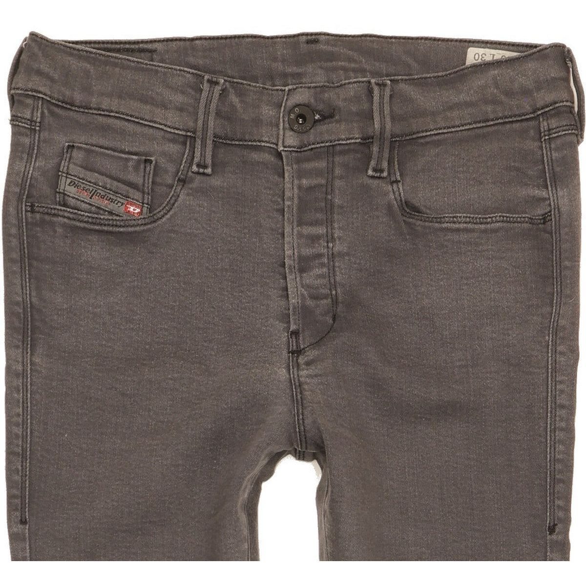 Diesel Strechic Men Grey Skinny Slim Stretch Jeans W26 L30