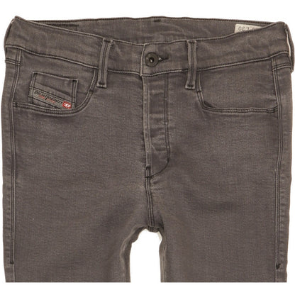 Diesel Strechic Men Grey Skinny Slim Stretch Jeans W26 L30