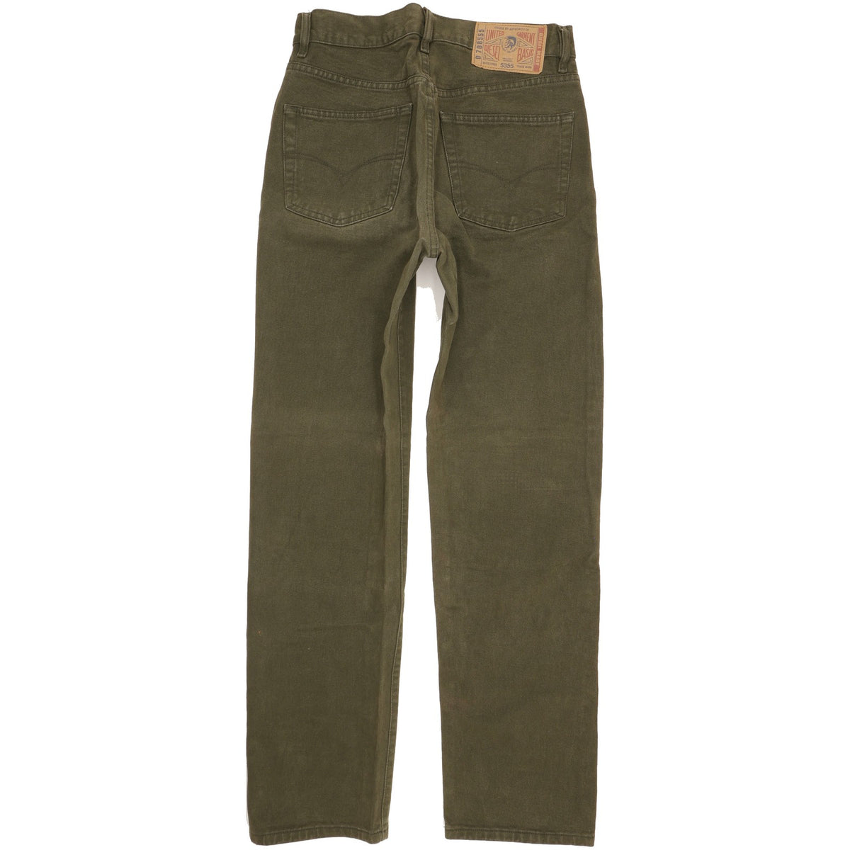 Diesel Men Green Straight Regular Jeans W30 L31