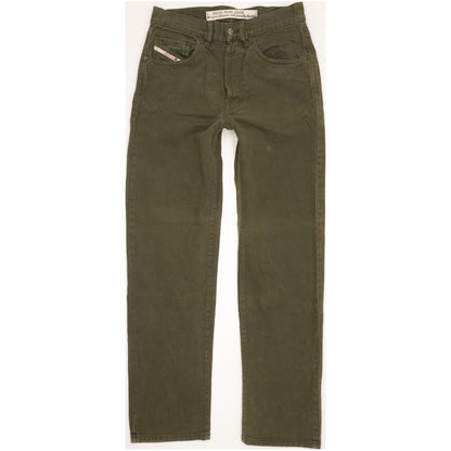 Diesel Men Green Straight Regular Jeans W30 L31
