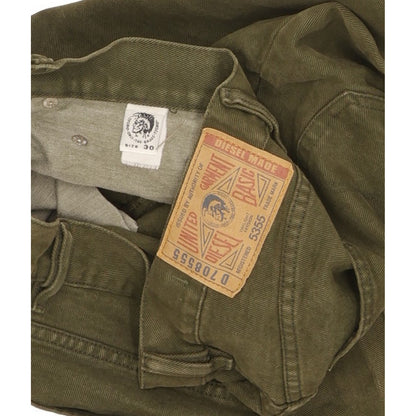 Diesel Men Green Straight Regular Jeans W30 L31