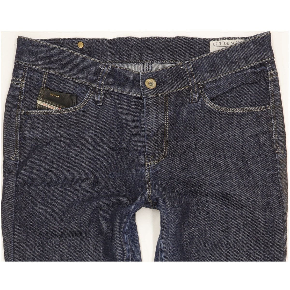 Diesel Hi-Vy Women Blue Skinny Slim Stretch Jeans W30 L27