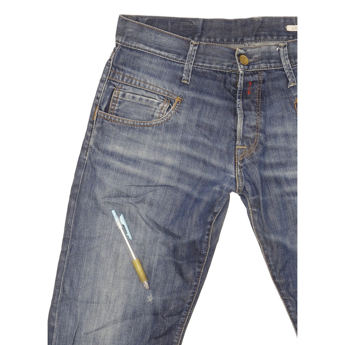 Replay Gybson Men Blue Straight Regular Jeans W31 L32