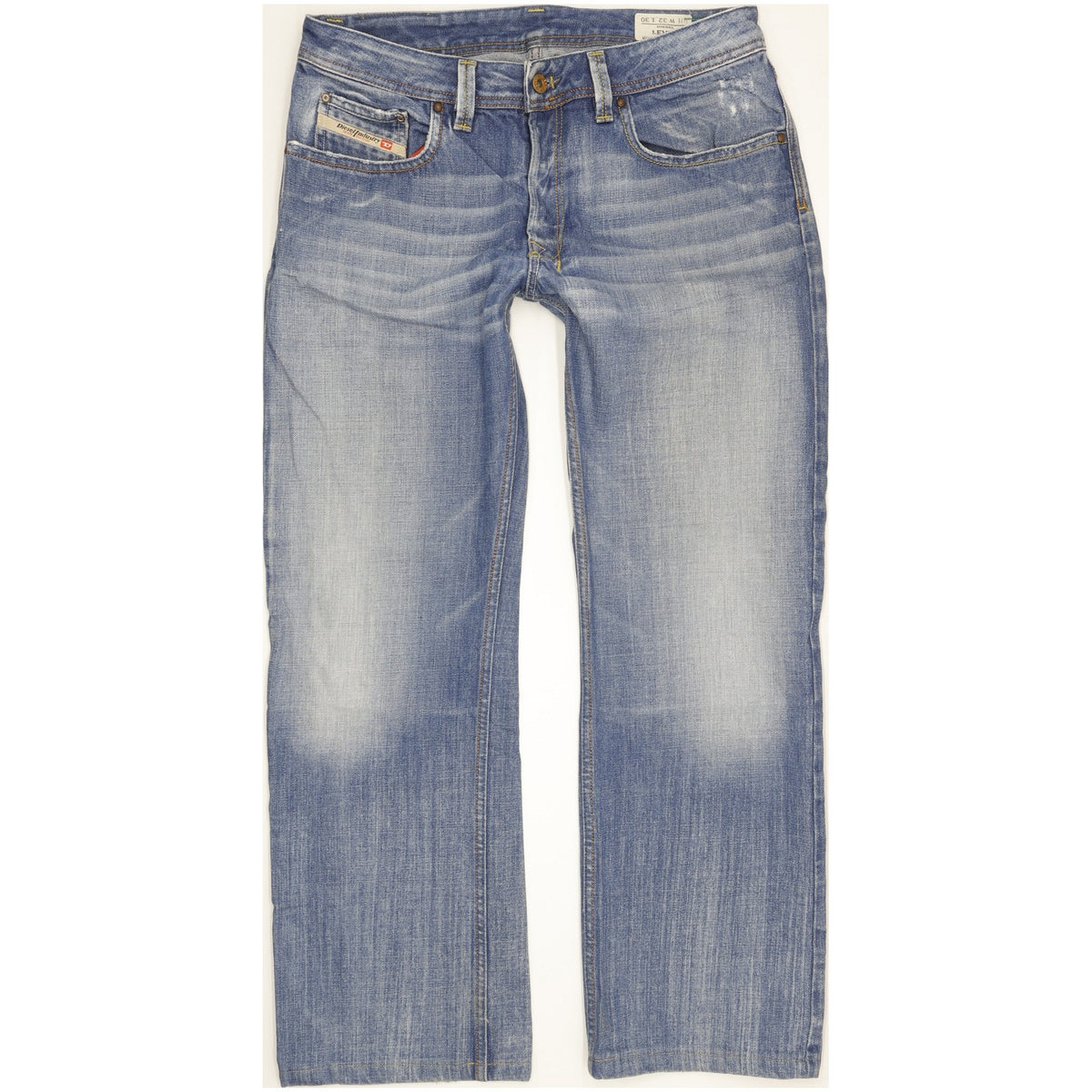 Diesel Levan Men Blue Straight Regular Jeans W32 L29
