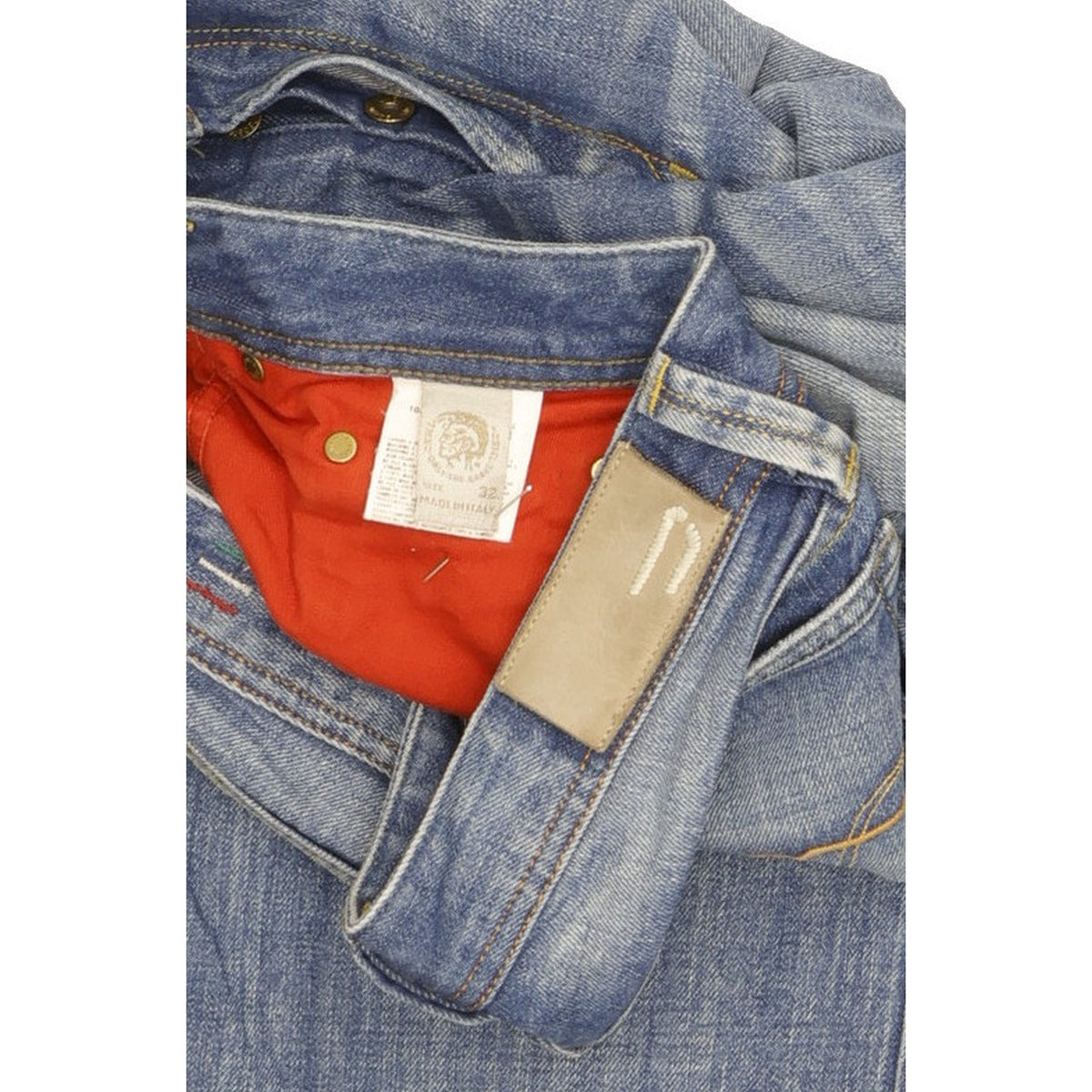 Diesel Levan Men Blue Straight Regular Jeans W32 L29