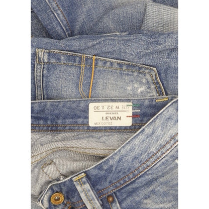 Diesel Levan Men Blue Straight Regular Jeans W32 L29