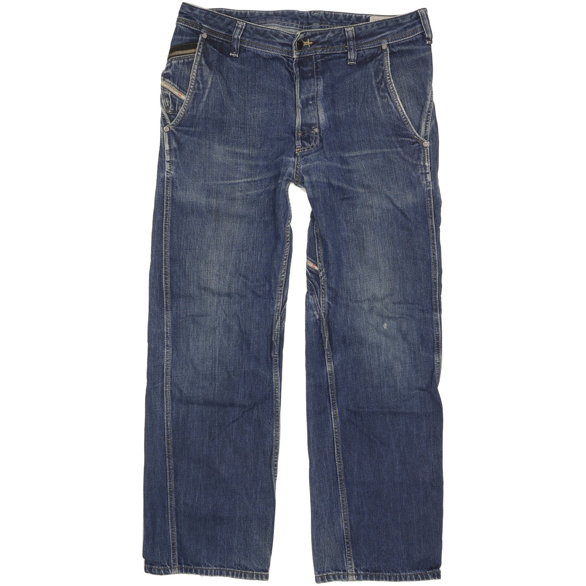 Diesel Pheyo Men Blue Straight Regular Jeans W32 L29