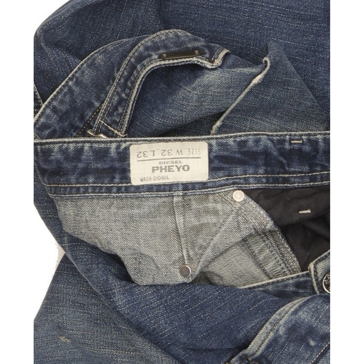 Diesel Pheyo Men Blue Straight Regular Jeans W32 L29