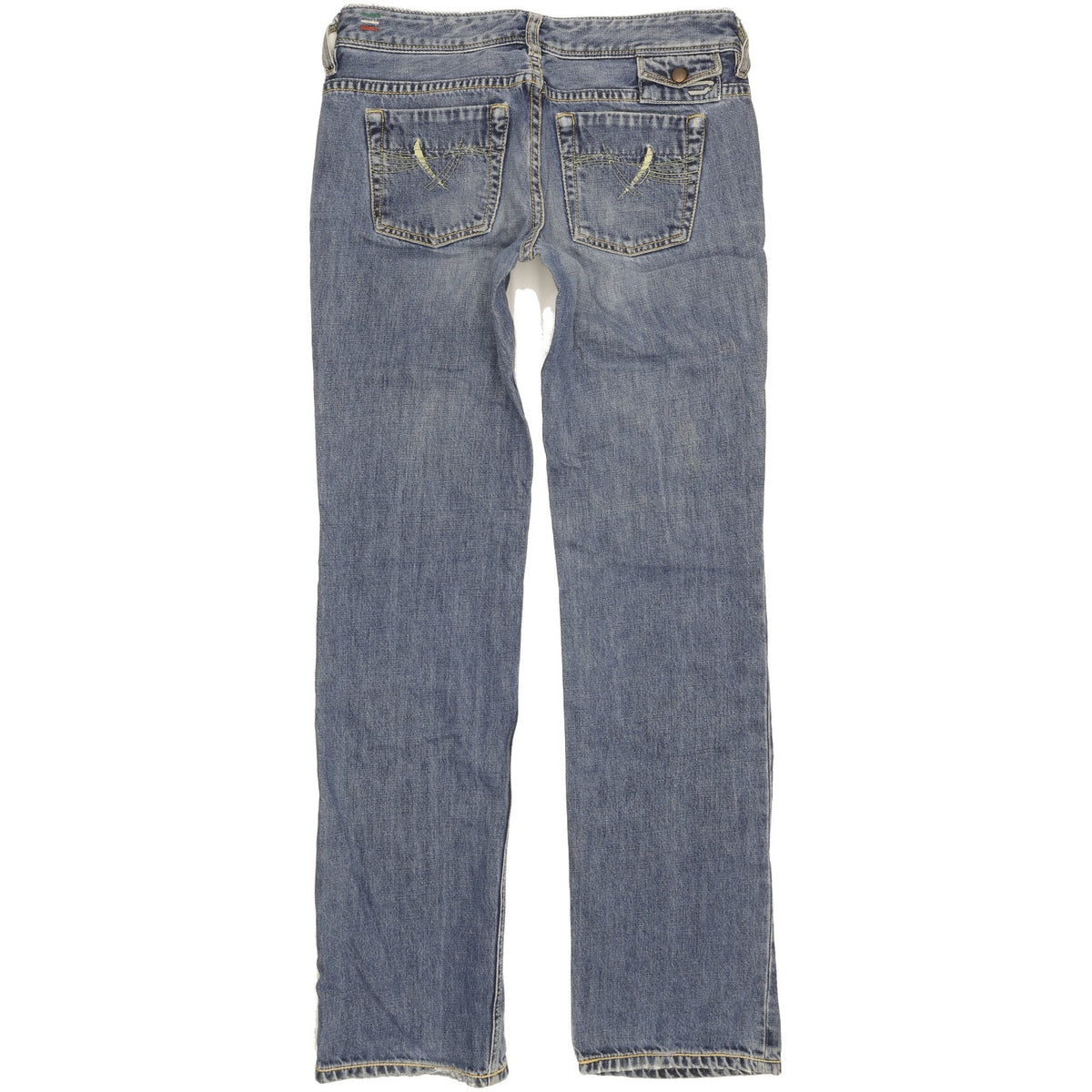 Diesel Bebel Women Blue Straight Slim Jeans W28 L32