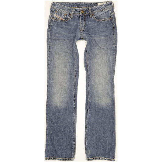 Diesel Bebel Women Blue Straight Slim Jeans W28 L32