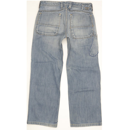 Diesel Men Blue Straight Slim Jeans W28 L25