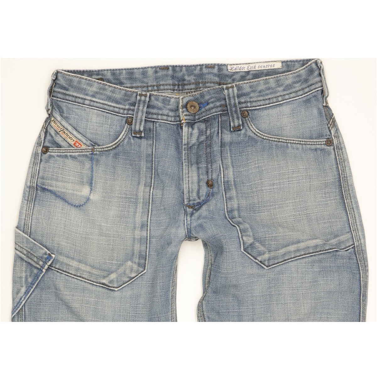Diesel Men Blue Straight Slim Jeans W28 L25