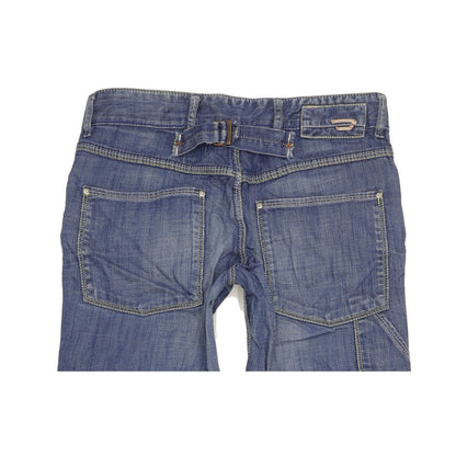 Diesel Hedgy Men Blue Bootcut Slim Jeans W26 L30