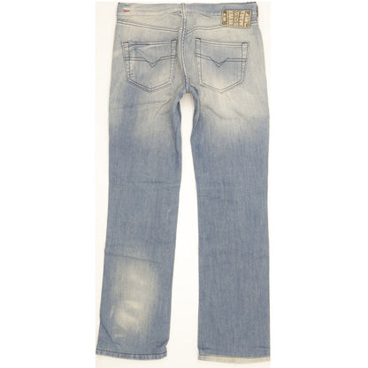 Diesel Doozy Women Blue Straight Slim Jeans W25 L28