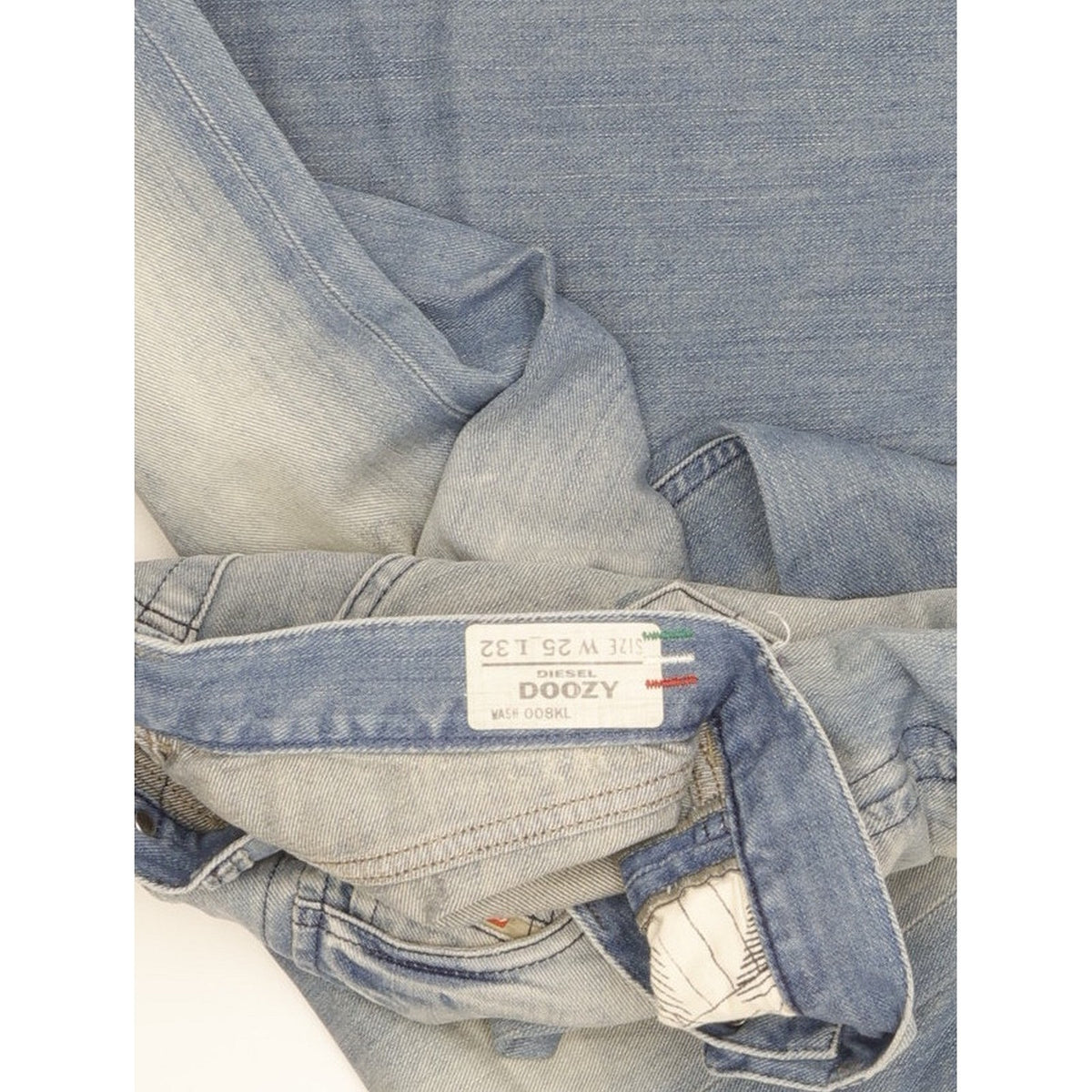 Diesel Doozy Women Blue Straight Slim Jeans W25 L28