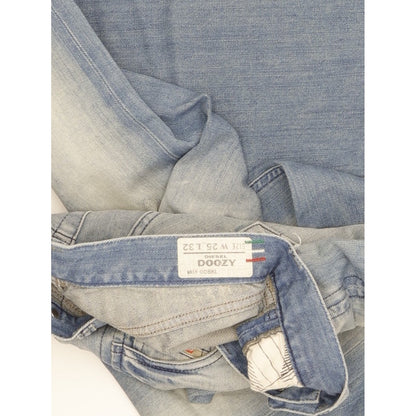 Diesel Doozy Women Blue Straight Slim Jeans W25 L28