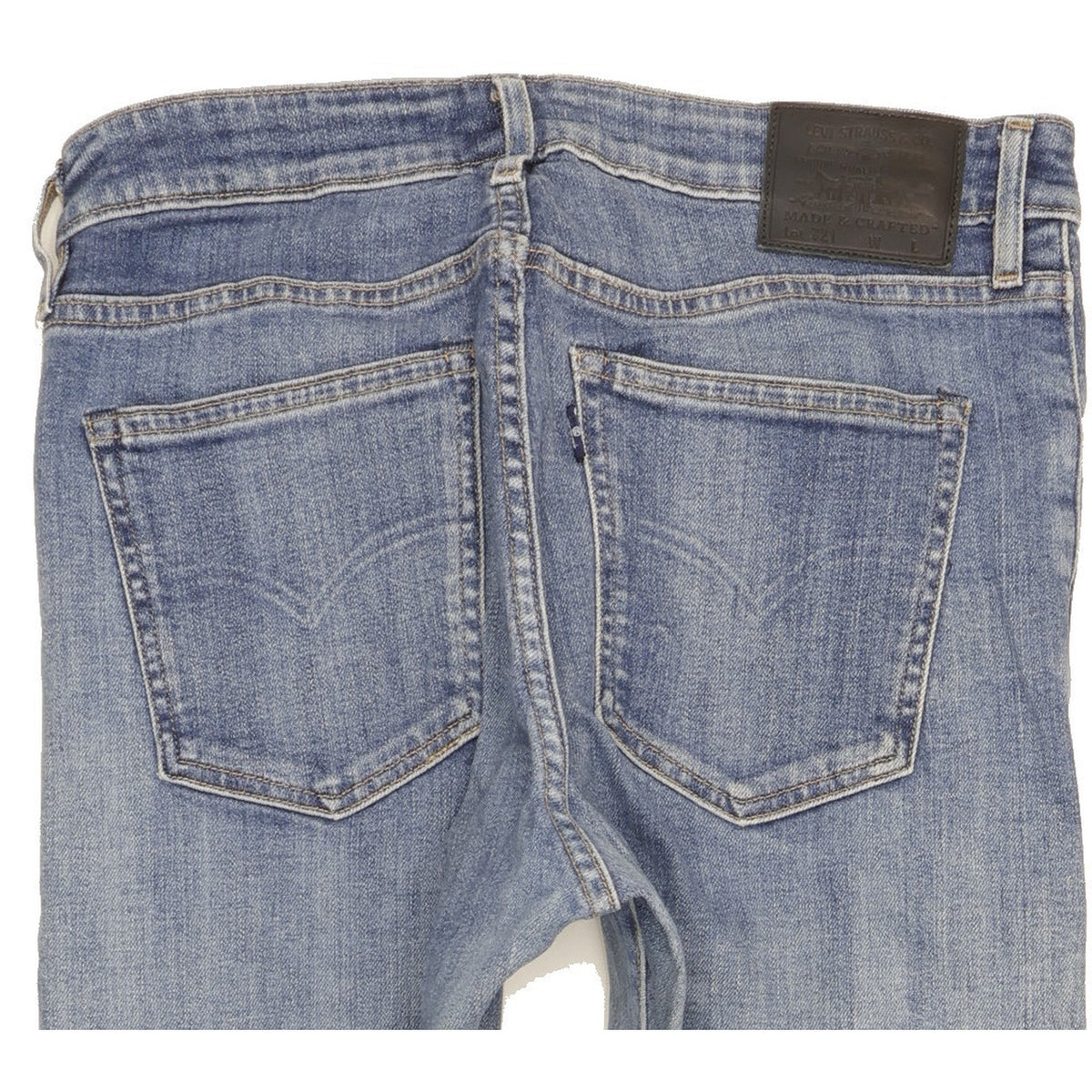 Levi's 721 Women Blue Skinny Slim Stretch Jeans W30 L30