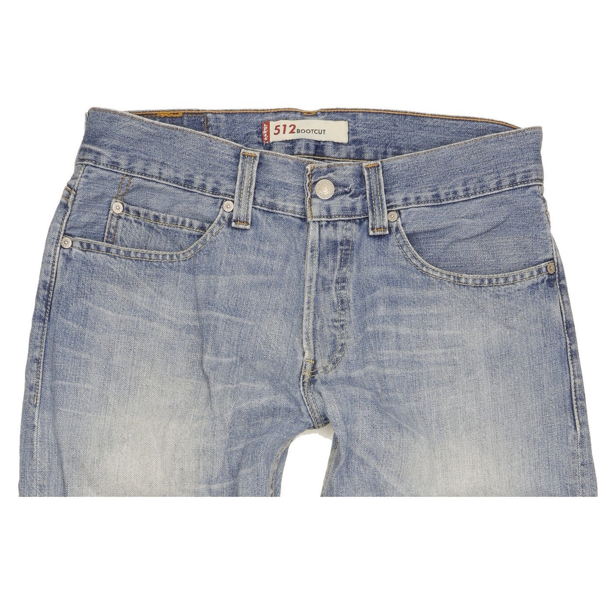 Levi's 512 Men Blue Bootcut Slim Jeans W31 L30
