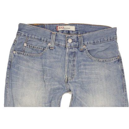 Levi's 512 Men Blue Bootcut Slim Jeans W31 L30