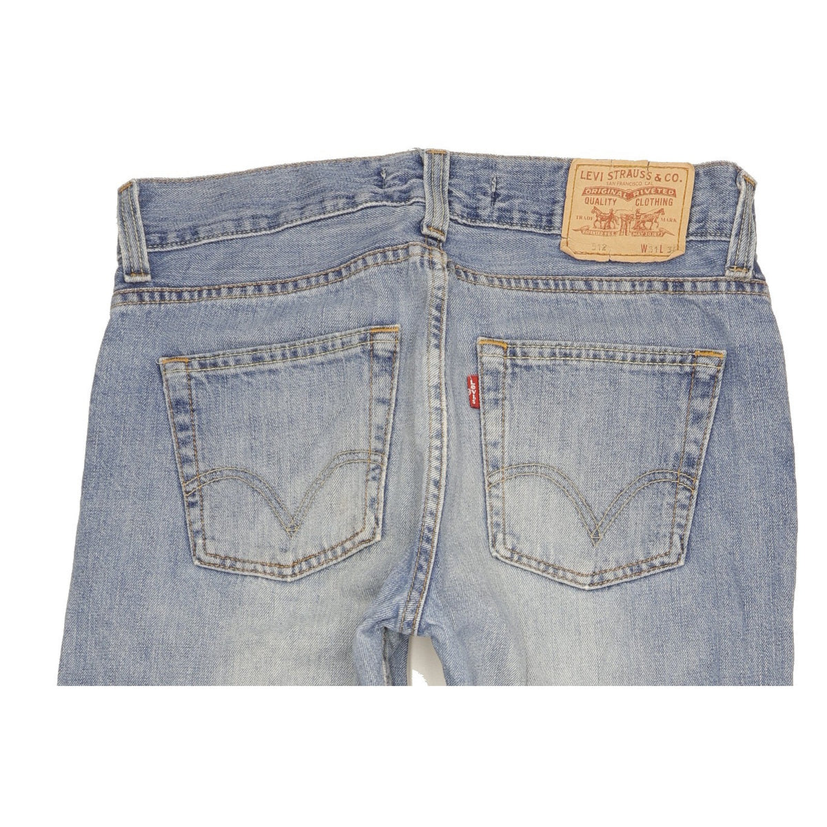 Levi's 512 Men Blue Bootcut Slim Jeans W31 L30