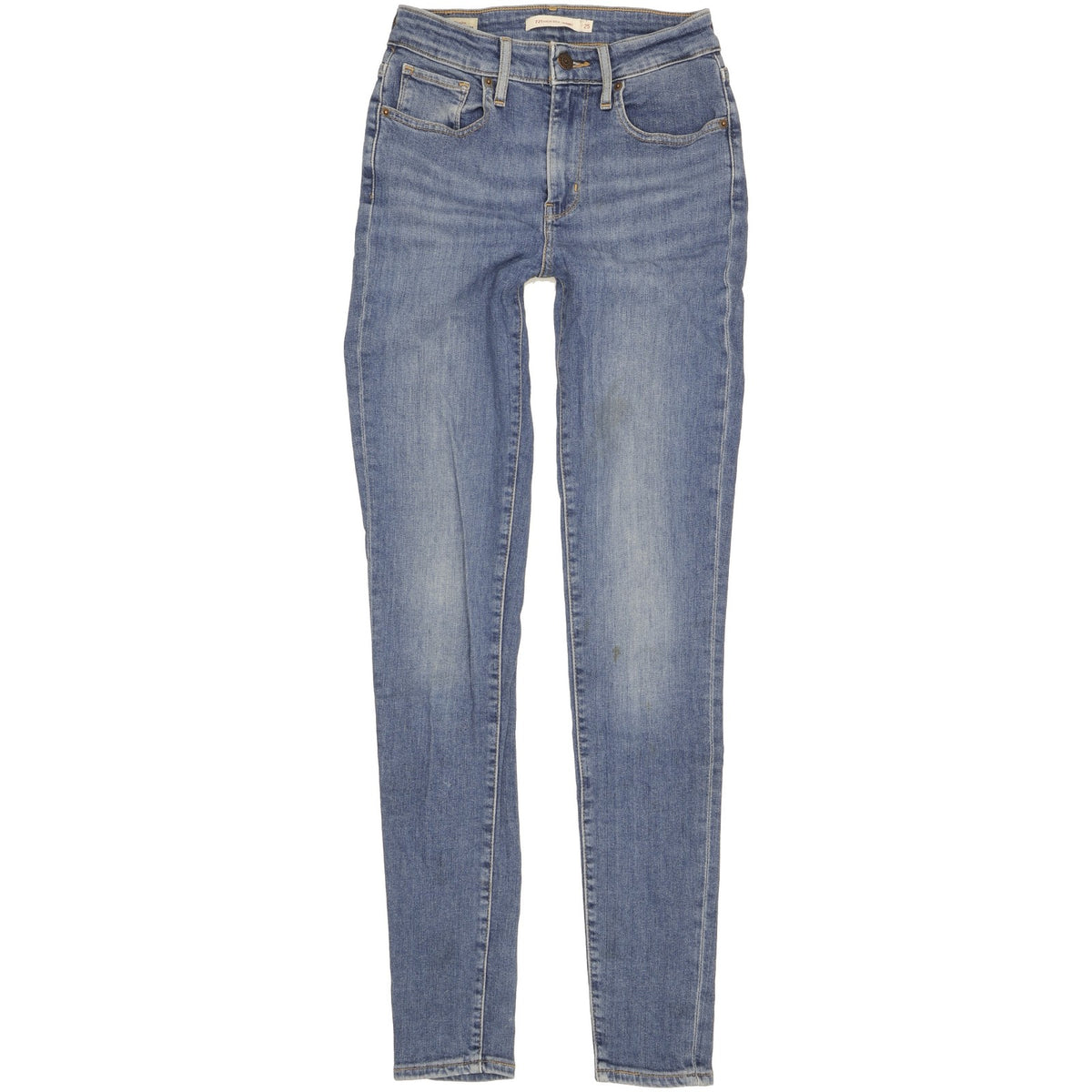 Levi's 721 Women Blue Skinny Slim Stretch Jeans W25 L31