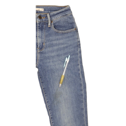Levi's 721 Women Blue Skinny Slim Stretch Jeans W25 L31