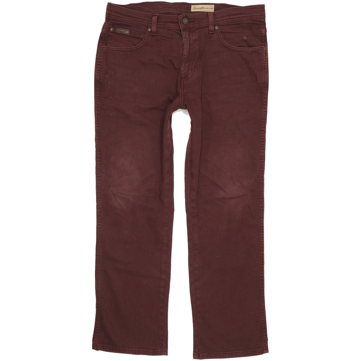 Wrangler Arizona Men Purple Straight Regular Stretch Jeans W36 L29