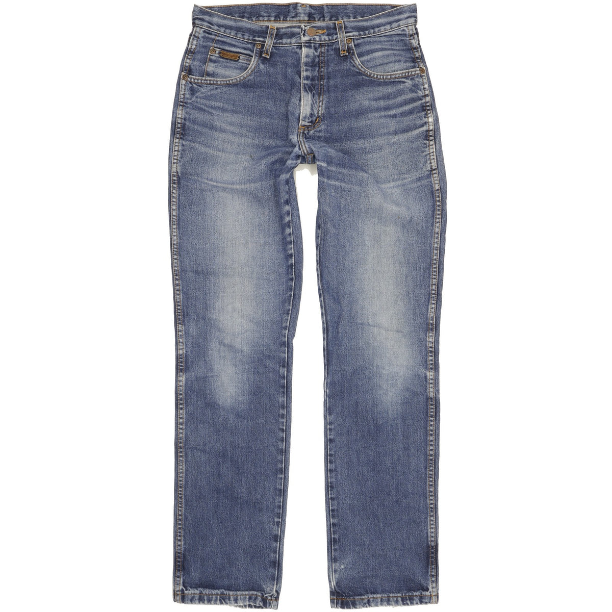 Wrangler Men Blue Straight Regular Jeans W32 L33