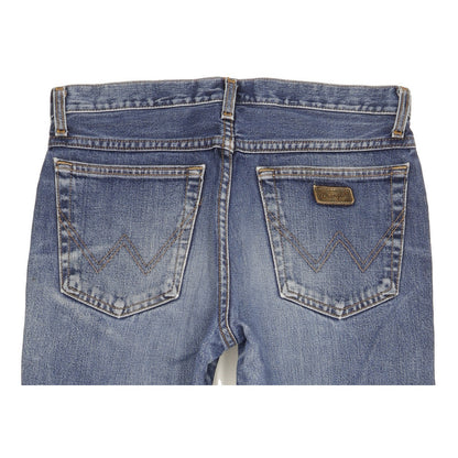Wrangler Men Blue Straight Regular Jeans W32 L33