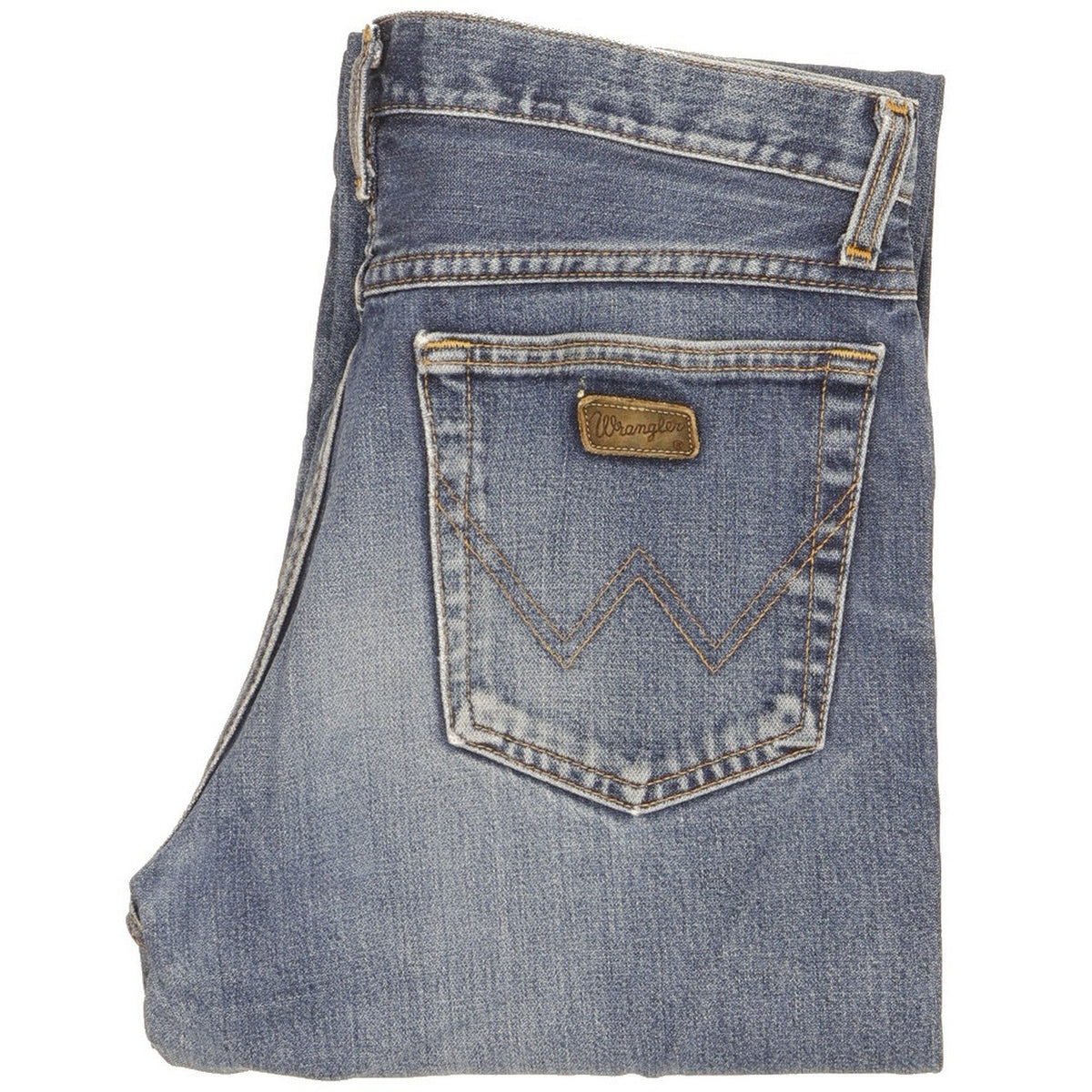 Wrangler Men Blue Straight Regular Jeans W32 L33