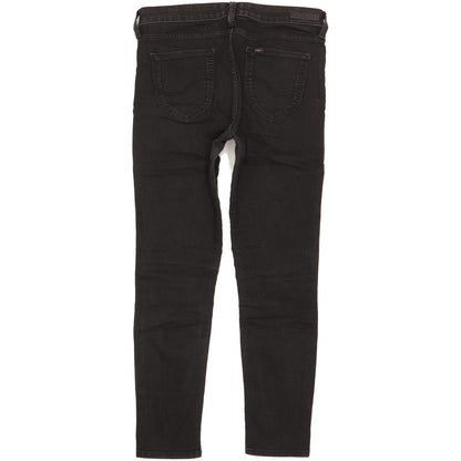 Lee Scarlett Women Black Skinny Slim Stretch Jeans W32 L28