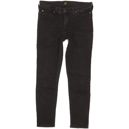 Lee Scarlett Women Black Skinny Slim Stretch Jeans W32 L28