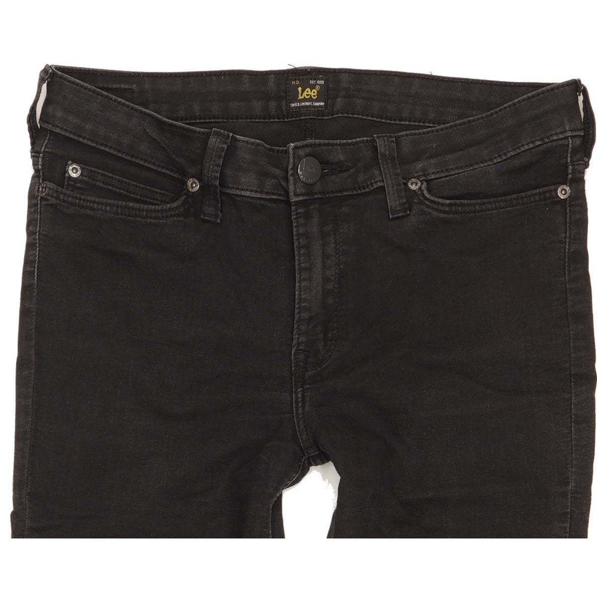 Lee Scarlett Women Black Skinny Slim Stretch Jeans W32 L28