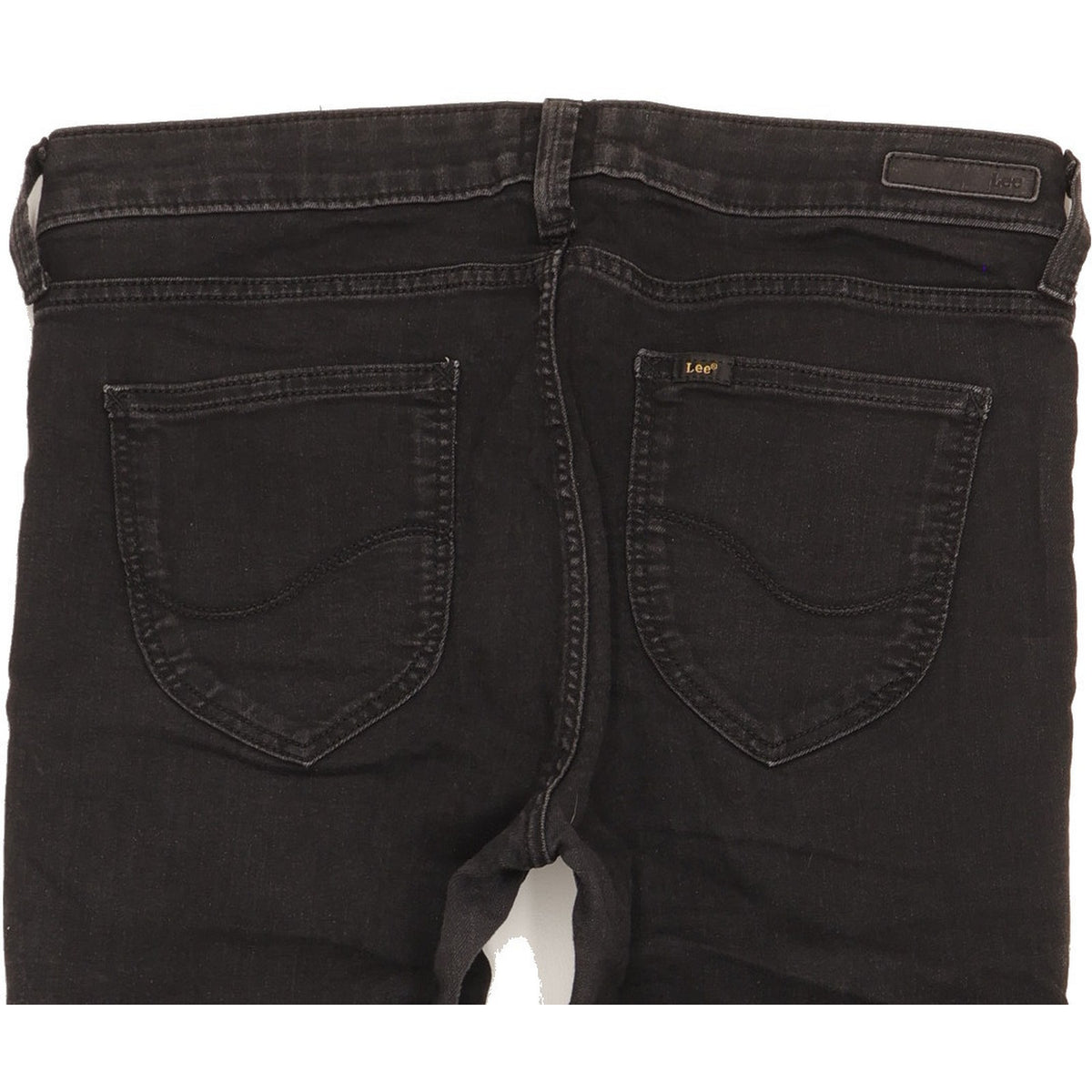 Lee Scarlett Women Black Skinny Slim Stretch Jeans W32 L28