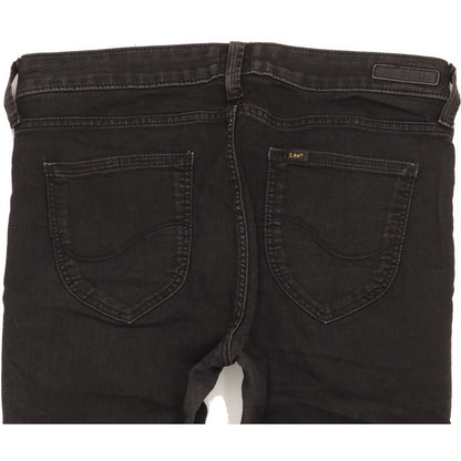 Lee Scarlett Women Black Skinny Slim Stretch Jeans W32 L28