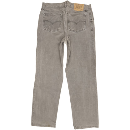 Levi's Strauss Men Grey Straight Regular Jeans W32 L30