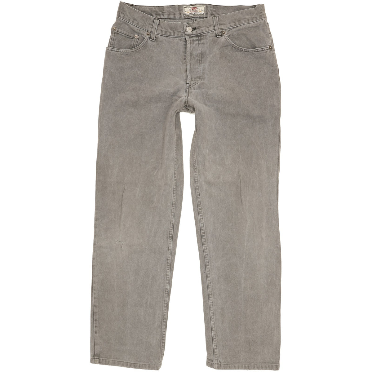 Levi's Strauss Men Grey Straight Regular Jeans W32 L30