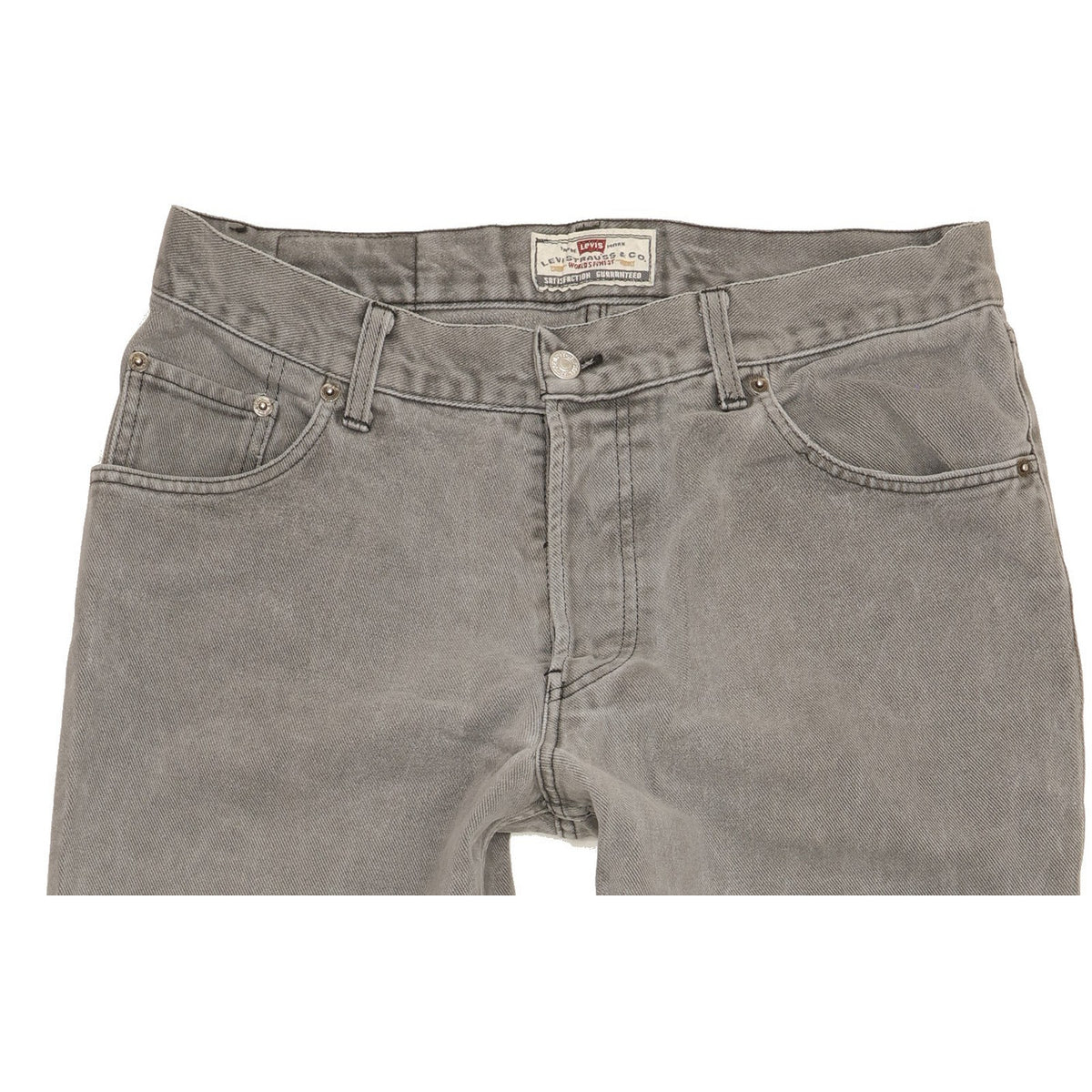 Levi's Strauss Men Grey Straight Regular Jeans W32 L30